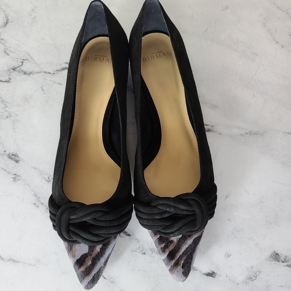 Alexandre Birman Vicky Ballet Pony Flats 7 New With Box - Picture 1 of 8